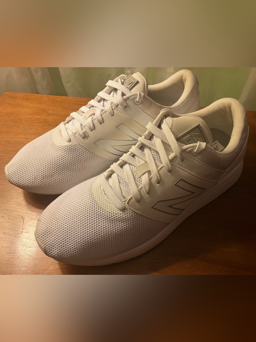 New Balance women’s White Athletic Sneakers size 11